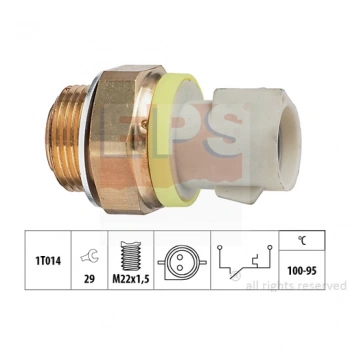 Fan Müsürü Sarı / Klımasız Ford Escort 1,6-1,8 Zetec 95- (Oem No: 92Fb 8B607 Ab)