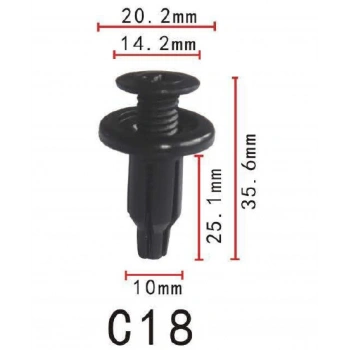 Tampon Klıpsı Opel Lacettı Rezzo Aveo Evanda Epıca Bm 04- (Oem No: 94530624)