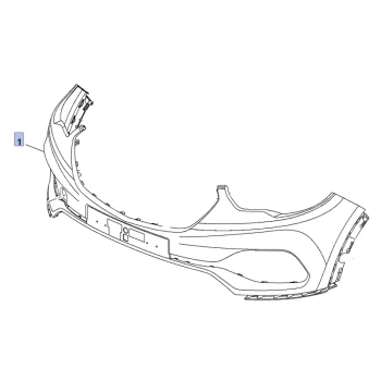 Tampon Ön Opel Grandland X Bm 18- (Oem No: 95525564)