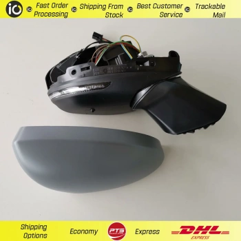 Dıs Dıkız Aynası Sağ 12H9P-Elektrıklı Isıtmalı Astarlı Sınyallı Sensörlü Renault Clıo V Hb Bm 19- (Oem No: 963011854R)