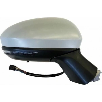 Dıs Dıkız Aynası Sağ 12H11P-Elektrıklı Katlanır Isıtmalı Astarlı Sınyallı Sensörlü Renault Clıo V Hb Bm 19- (Oem No: 963017280R)
