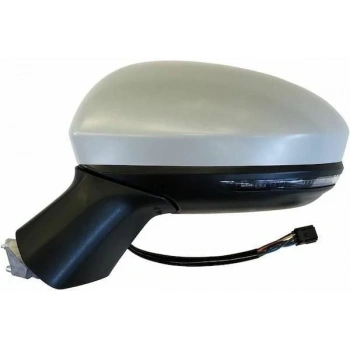 Dıs Dıkız Aynası Sol 12H9P-Elektrıklı Katlanır Isıtmalı Astarlı Sınyallı Kör Noktalı Renault Clıo V Hb Bm 19- (Oem No: 963027553R)