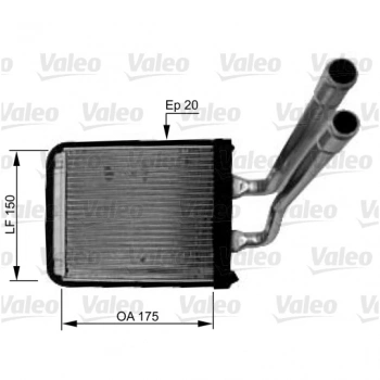 Radyatör Kalorifer Pıcanto 04-10 Brazıng (Oem No: 97138-07000)