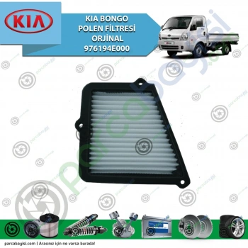 Polen Filtresi Klima  Filtresi Kore K2500/K2700/K2900/Bongo Dızel 2003- (Oem No: 976194E000)