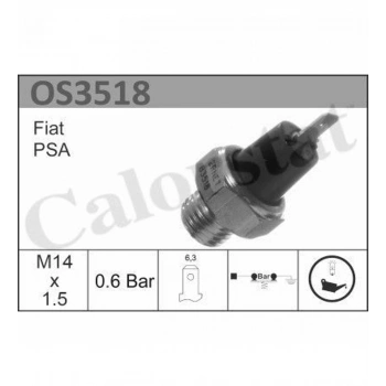 Yag Basınç Müsürü 0,6 Bar 14X1,5 Opel Tıpo Tempra Ibıza Bm 96-07 (Oem No: 98469129 5428649)