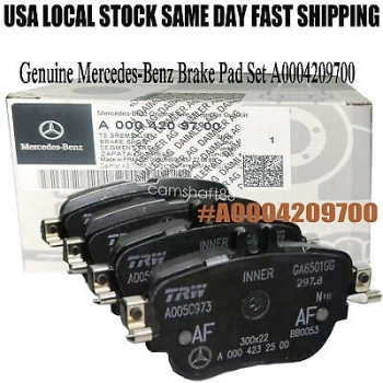 Fren Balatası Arka Mercedes W213-257-238 Bm 16- (Oem No: A0004209700)