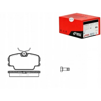Fren Balata Bmw 3 Seri    82-92 E30 / Mercedes 190 W201 82-93 Ön (Oem No: A0014201020)