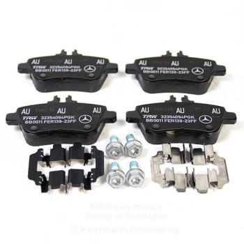 Fren Balatası Arka Mercedes W176-246-117 Cla Bm 12- (Oem No: A0074209520)