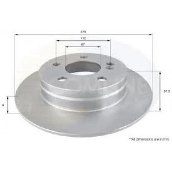 Fren Diski Arka Mercedes W204 Bm 07-14 (Oem No: A2044230512)
