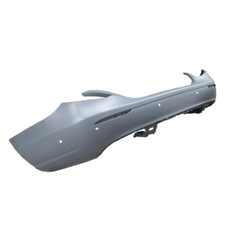 Mercedes E Class- W213- 16/20; Arka Tampon Gri (Sensör Delikli/Çıta Deliksiz)(Exclusıve(Tyg) (Oem No: A21388504259999)