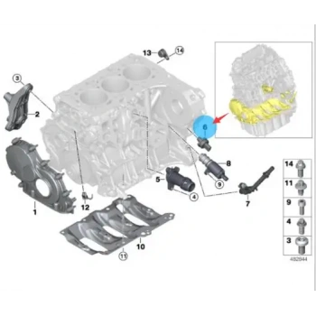Yag Müsürü Bmw F20 Lcı-F21 Lcı-2F45-F46-X1 E84 114D-116D-116 Ed - B37 14-17 (Oem No: Bmw 12618576615)
