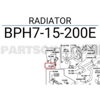 Su Radyatörü At : 325X688X16 Japon 323 (Ba) 1.5:1.8 95-98 (Oem No: Bph7-15-200E)
