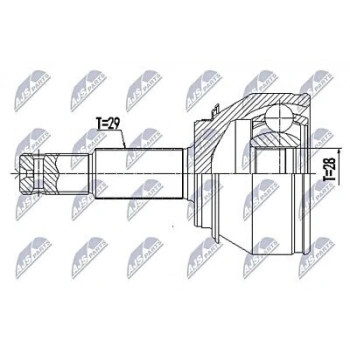 Aks Kafası Dış . Japon Qashqaı (J11) 1.6 Dcı 14- (Oem No: C9211-4Eb0A)