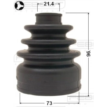 Aks Körüğü Takım İç  Qashqaı / Xtraıl 06Sonrası Benzınlı (Nıtrıl Kauçuk Orıjınal Kalıte) (Oem No: C9741-Jd02B)