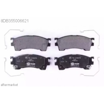 Fren Balatası Ön . Japon 626 (Ge, Gf) : 323 (Bj) 1.6 01-02 2.0 92-01 (Oem No: Gayr-33-23Za)