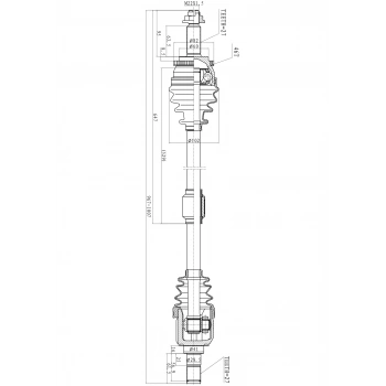 Mil Aks İx20 2011Venga 2011 1.4 Crdı Rh Absli None (Oem No: Jpı101050)