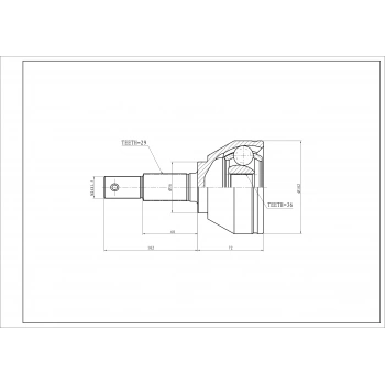 Aks Kafası Qashqai 0713 2.0 Dcı Dizelxtrail 081 None (Oem No: Jpı102011)