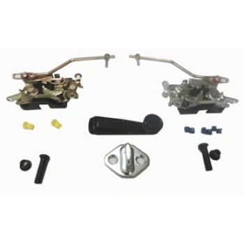 1985-1987 Mitsubishi L300 Minibüs Ön Kapı Kilit Set Takım Sağ-Sol Kilit-Karşılık-Cam Kolu-Kilit Topuz (Adet) (Oem No:Mb527416)