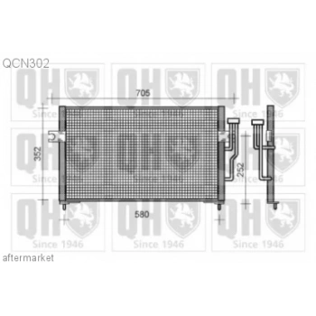 Radyatör Klima Carısma  96-06 Brazıng (Oem No: Mr958166)