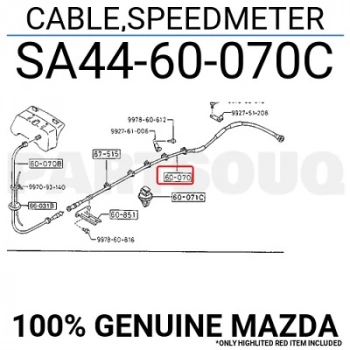 Tel Kilometre Besta / E2200 (Oem No: Sa44-60-070)