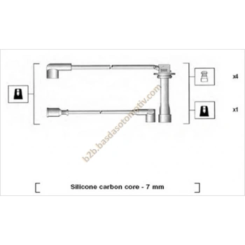 Buji Kablosu 323 96-98 1.5 Familya-Lantis 1.8 None (Oem No: Sgspf-156)