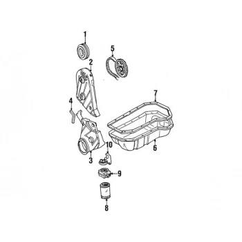 Yağ Filtresi Ayağı Golf 1-2 1,6 Bnz None (Oem No: Vw-053115417A)