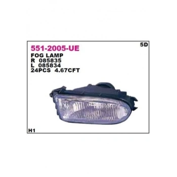 Sis Lambası Sağ Megane Scenic 97-99 Clio 96-98 None (Oem No: Vw-551-2005R-Ue)