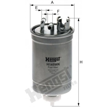 Yakıt Filtresi Polo 00-02 None (Oem No: Vw-H145Wk)