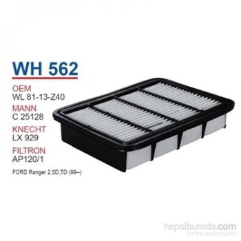 Hava Filtresi B2500 00-06 / Mazda 6 12Sonrası 2.2 / Ford Ranger 00-06 Kare (Oem No: Wl81-13-Z40)