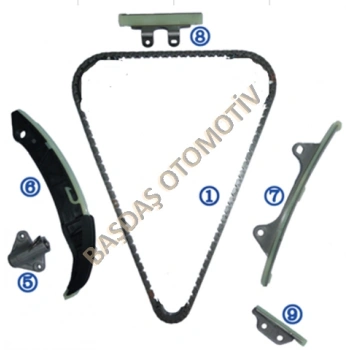 Eksantrik Zincir Seti I-2020 2009-2012  I-2010 2009-2018  Pı (Oem No:2432103000)