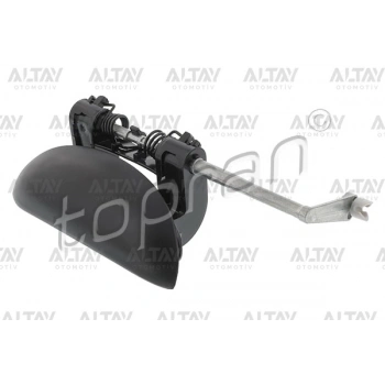 Kapı Kolu 206 1996-2008 Ön Kapı Kolu Siyah  Sol (Oem No:9101L2)