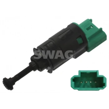 Müşür Fren Pedal 207 / 307 / 308 / Partner / C3 / C4 / C5 2002 Sonrası Crossland X 4 Fişli (Yeşil) (Oem No:1606480480)