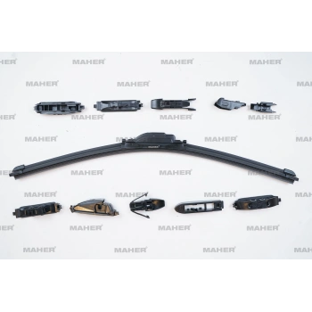 Silecek Süpürgesi Tek Tip Üniversal 11 Aparatlı-2020 Muz (500Mm)