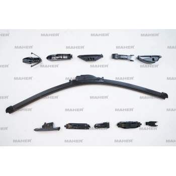 Silecek Süpürgesi Tek Tip Üniversal 11 Aparatlı 22 Muz (550Mm)