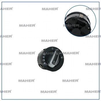 Far Anahtarı A6 / Q7 2005-2010 (Krom) (Oem No:4F1941531E)