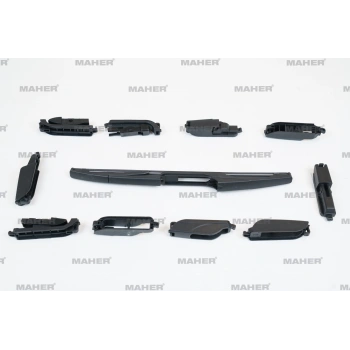 Silecek Süpürgesi Plastik Tip 10 Aparatlı 11 Arka (280Mm)