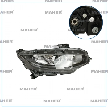 Far Civic 16-2022 Fc5 Sedan Elegance-Premıum Motoru Üzerinde Ledsiz Sağ (Oem No:33100Teth01)