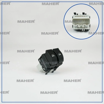 Cam Açma Düğmesi Megane Iı / Laguna Iı (Çiftli) Dynamıc Sol (Oem No:8200315042)