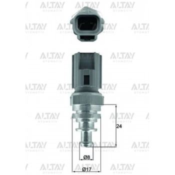 Sıcaklık Sensörü Motor  Boxer3 / V348 / V362 / Focus / Fiesta /  Mondeo  Bnz 2006 Sonrası Termostat Kapağına Gelen (Oem No:9675342080)