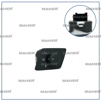 Düğme Ayna Ayar Polo 2002-09 (Oem No:6Q1959565D)