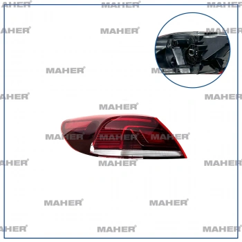 Stop Lambası Cc 2012-2017 Dış Sol (Oem No:3C8945207Ad)