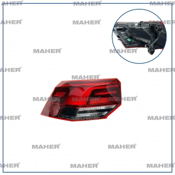Stop Lambası Golf7 2021 Sonrası Led Trend-Comf. Dış Sol (Oem No:5H0945095C)