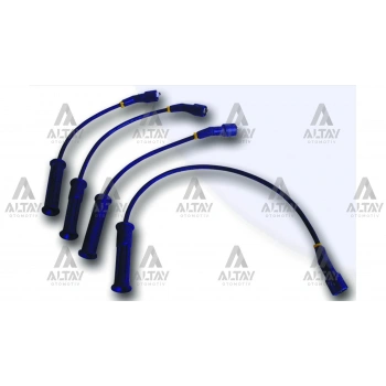 Buji Kablosu Takım Megane I  1996-2003 / Clio Iı 1998-2005 / R19 88-2000 1.6 8V (Lpg) (Oem No:7700273226)