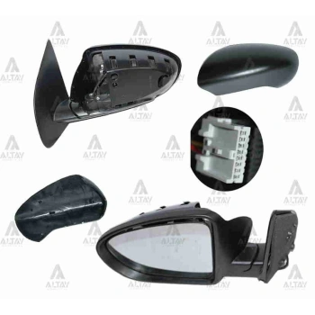 Ayna Dış Dikiz Qashqai 2007-2013 Elektrikli Isıtmalı Sol (Oem No:96302Jd82A)