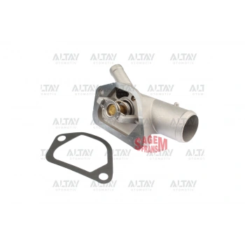 Termostat Dogan Slx 1992-2002 / Tempra-Tipo 1992-1999 / Uno 70 1994-2000 / 1.6 Komple Contalı Müşür Yuvasız 87°C (Oem No:7581200)
