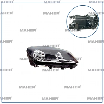 Far Caddy / Touran 2010-2015 (H7-H15) Sağ (Oem No:1T1941006H)