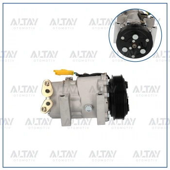 Klima Kompresörü Combo E / Berlingo Cıı-Cııı / Xsara / 206+ / 307 / Partner (Oem No:9684480480)