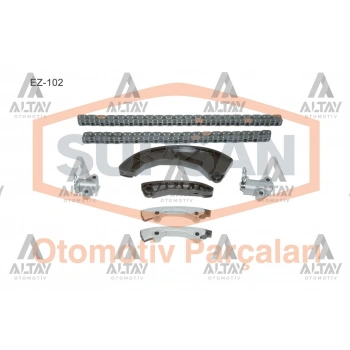Eksantrik Zincir Seti Accent 2006-2011 Era / Blue 2011-2020 / Getz 2006-2011 / Cerato 2004-2009 / Rio 2006-2011 / I-2020 2009-2020 / I-30 2007-2011 / Elantra 2016-2018 / Dizel (D4Fa - D4Fb - D4Fc) / (8 Parça) (Oem No:243512A000)