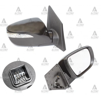 Ayna Dış Dikiz Ix-35 2010-2015 Elektrikli Sinyalli Isıtmalı Sağ (Oem No:876202Y070)