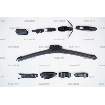 Silecek Süpürgesi Tek Tip Üniversal 10 Aparatlı 14 Muz (350Mm)